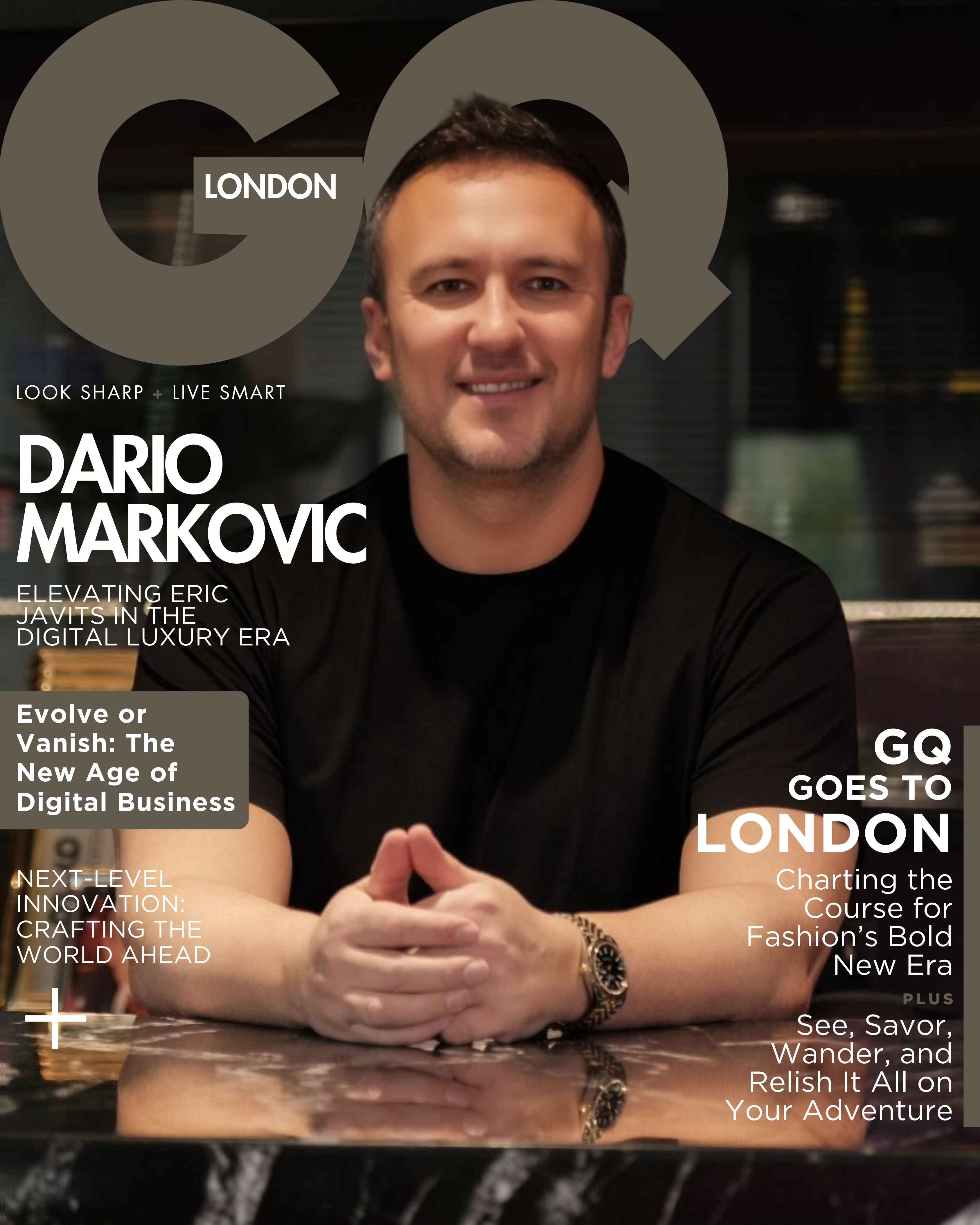 Dario Markovic: Elevating Eric Javits to New Heights in Luxury Fashion